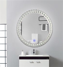 現代水晶浴室鏡 6002